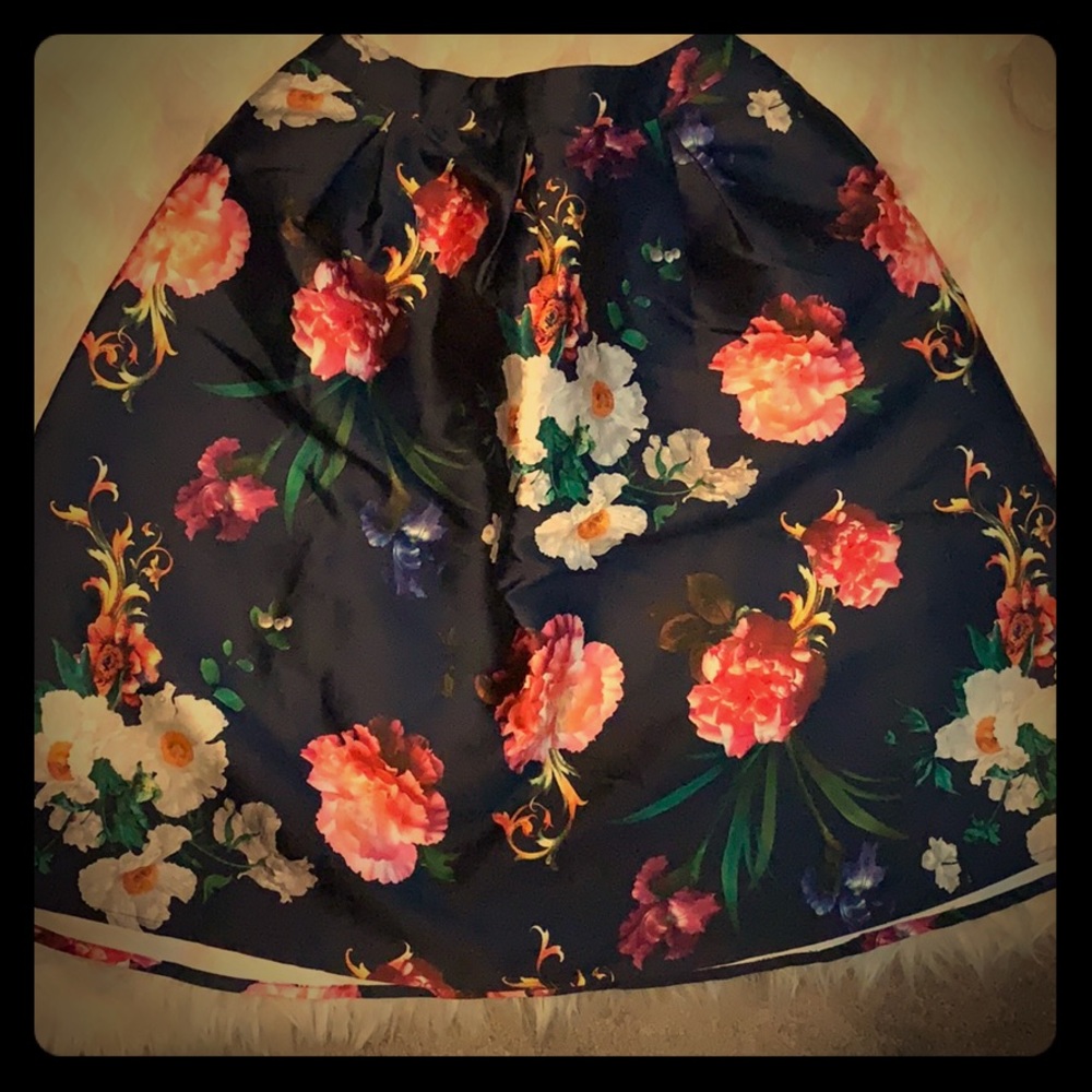 Floral skirt
